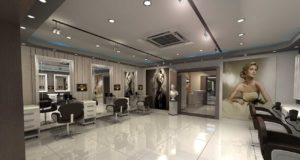 Modern Design by salon interior designers