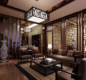 chinese interior style project at lajpat nagar 4 Delhi